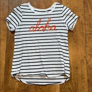 Old navy aloha t-shirt
